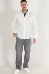 Clean Cut Copenhagen Cotton Linen Overhemd Ecru