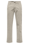 ONLY & SONS Edge Straight Fit Corduroy Pants Silver Lining