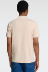 Selected Fave Zip Sport Polo SS Oatmeal