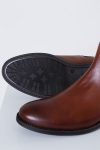 Jack & Jones Wargo Leather Chelsea Boots Cognac