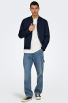 ONLY & SONS Mark Bomber Jacket Night Sky