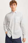 Jack & Jones Cody Relaxed Fit Poplin LS Shirt White