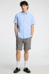 Selected Regular Sun Linen Shirt SS Cashmere Blue / White