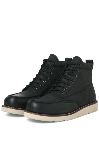 Toronto Leather Boots Black