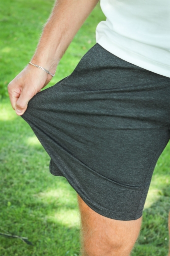 MARK SHORTS  Dark Grey Melange