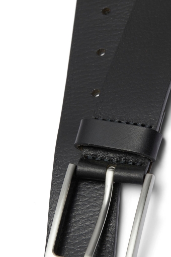 JACSTOCKHOLM LEATHER BELT NOOS Black