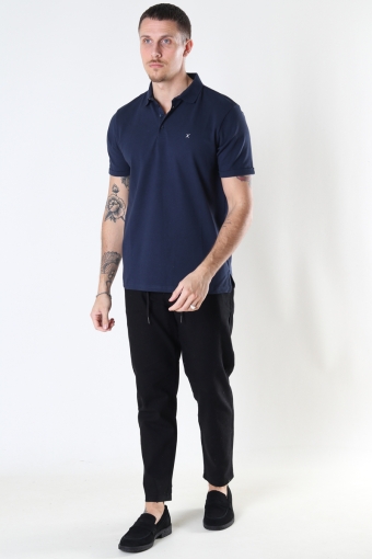 Silkeborg Stretch Polo Navy