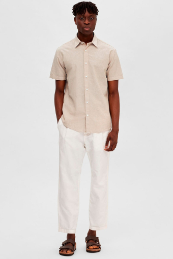 Regular New Linen Shirt SS Pure Cashmere