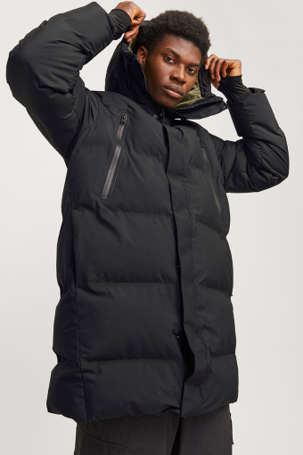 Alpha Long Puffer Black