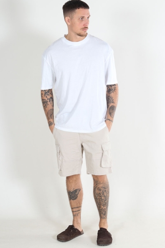 Cam Stage Cargo Shorts Silver Lining