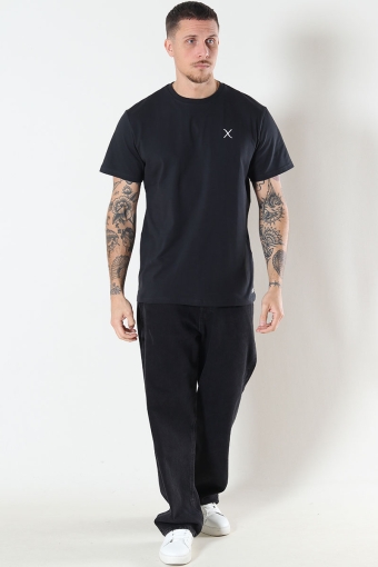 Cross Logo Organic Tee Black