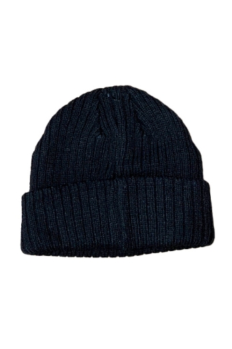 Atlantis Rib Beanie Black