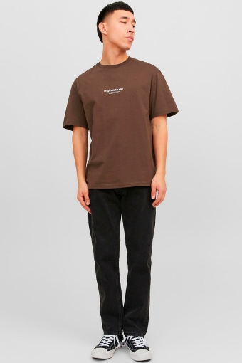 Vesterbro Tee SS Chocolate Brown