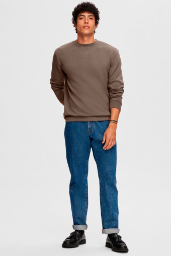 Emanuel Soft Crew Neck Sweat Morel