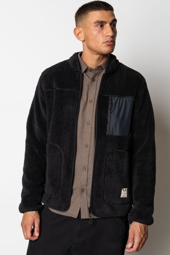 Wood Fleece Jacket Black