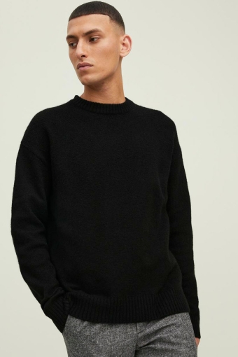 Ollie Knit Crew Neck Black