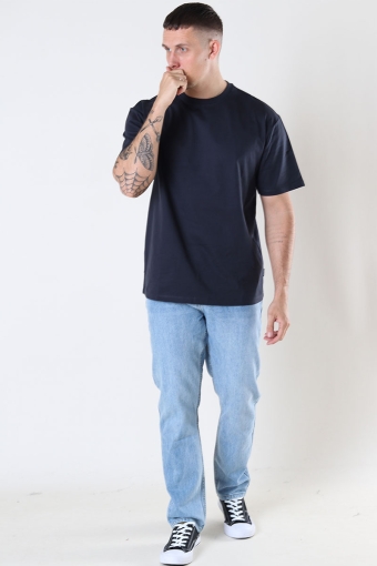 FRED BASIC OVERSIZE TEE Dark Navy