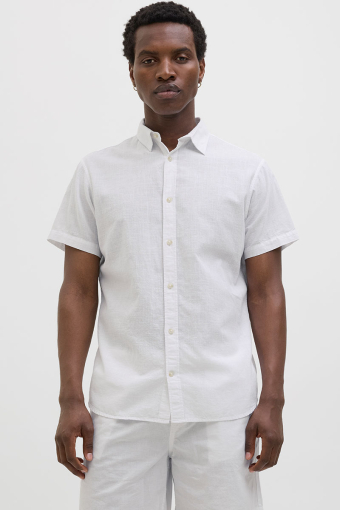 Summer Linen Shirt SS White