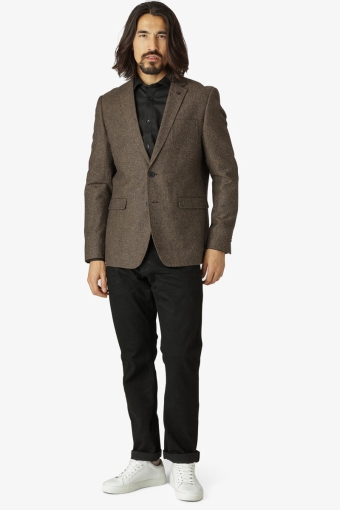 Santos Wool Blazer Brown Mix