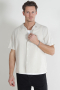 Solid Allan Cuba Linen Shirt Oatmeal