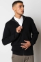 Clean Cut Copenhagen Oscar Cardigan Black