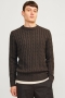 Jack & Jones Ross Knit Crew Neck Mulch